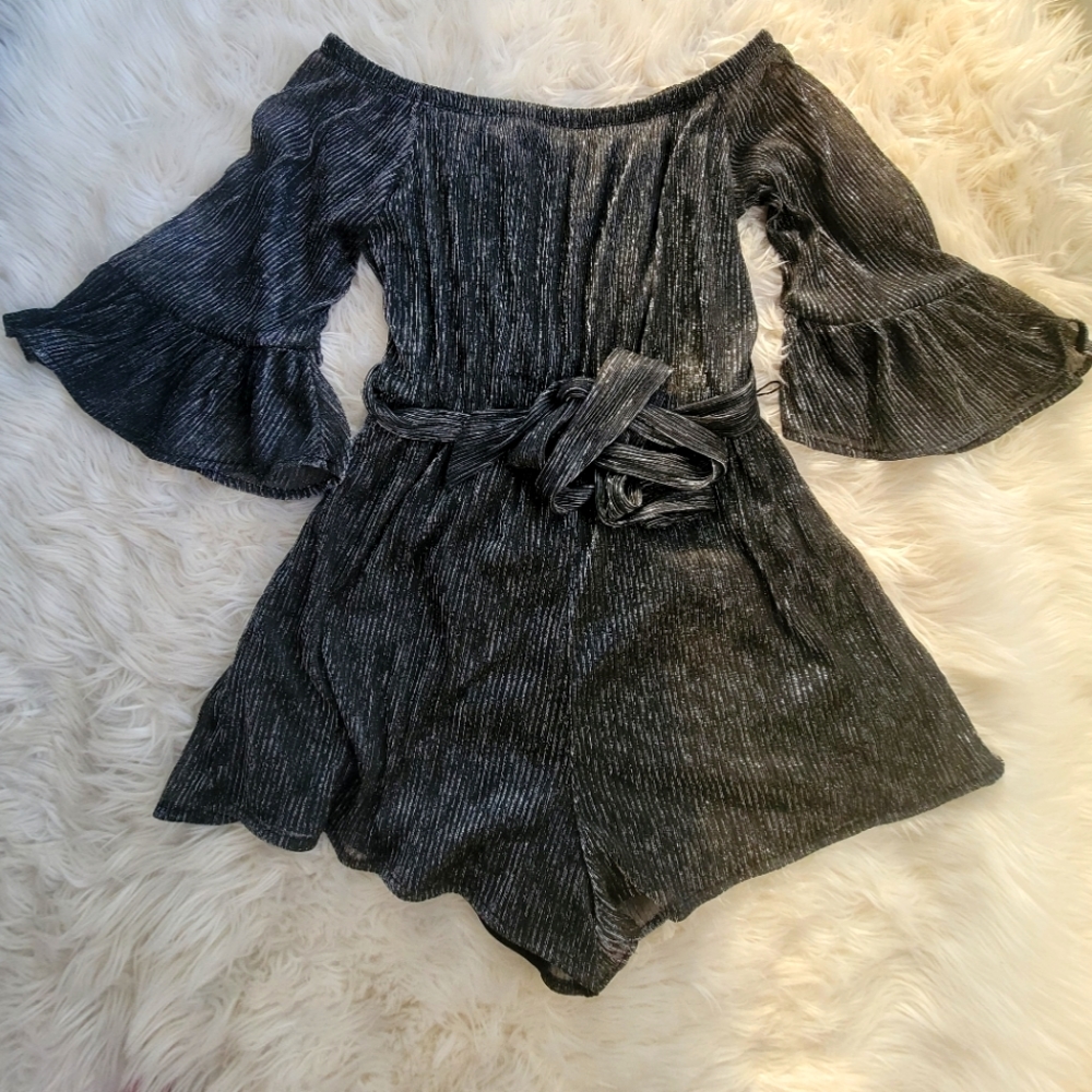 Off the shoulder romper